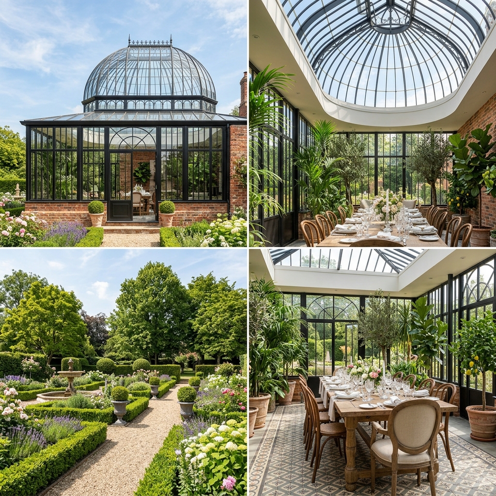 Orangerie veranda: Klassieke Elegantie met Metselwerk & Glas